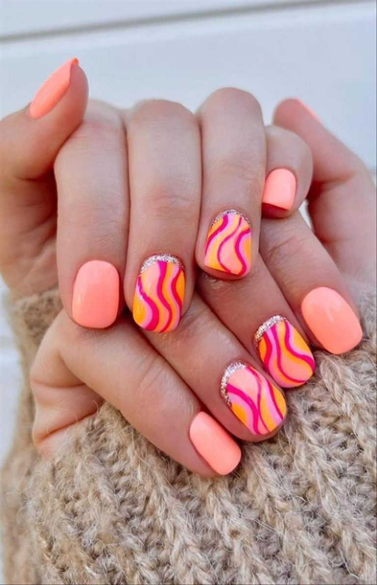 65 Simple Fall nails 2022 for your Autumn mani inspo Page 63 of 65