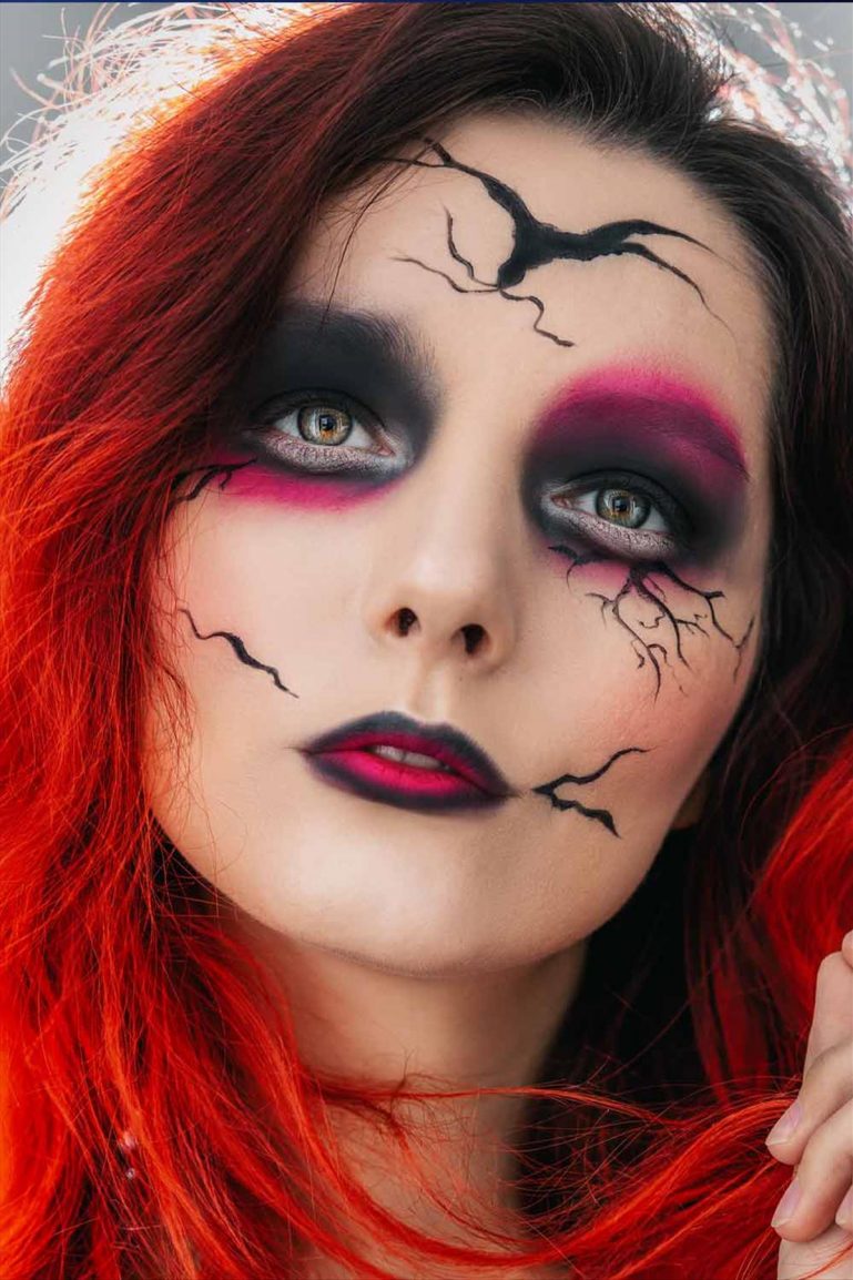 40 Cool Halloween Makeup Look Ideas To Upgrade Your Look