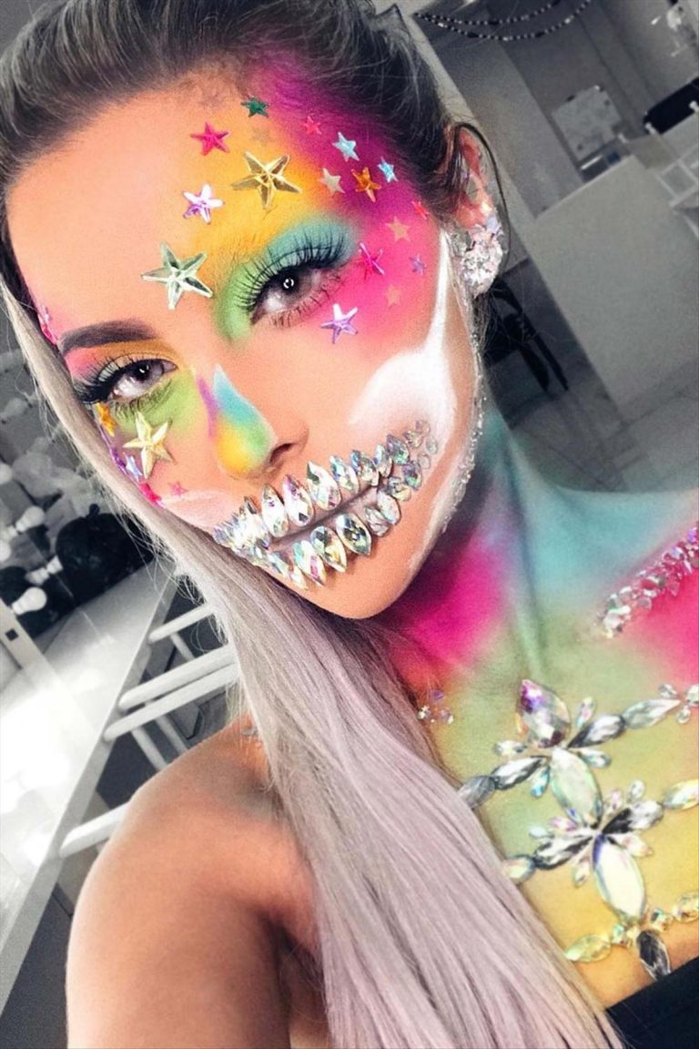 40 Cool Halloween Makeup Look Ideas To Upgrade Your Look