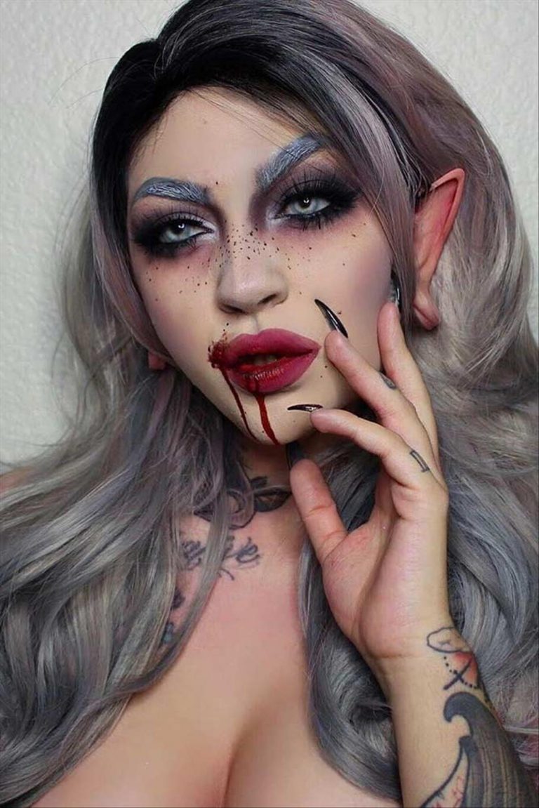 40 Cool Halloween Makeup Look Ideas To Upgrade Your Look