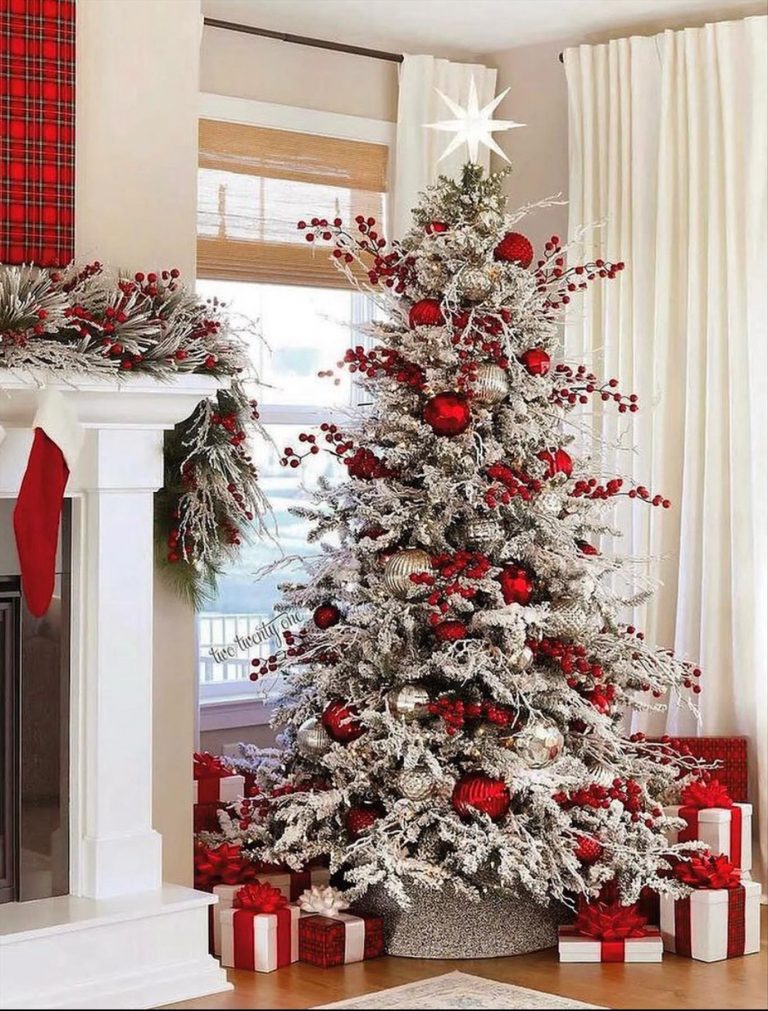 38 Festive Christmas tree decoration ideas for 2022 Lily Fashion Style