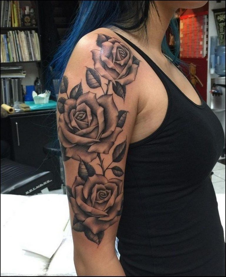 52 Beautiful Rose tattoo designs for first tattoo attempt - Lily ...