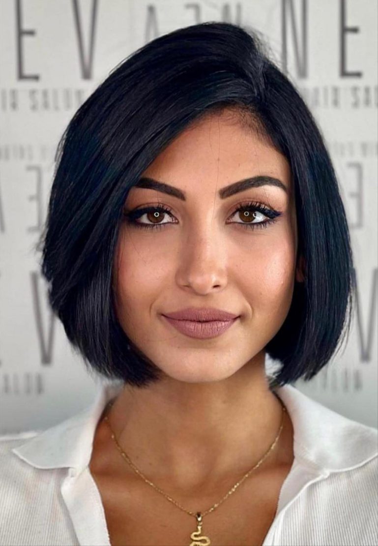 36 Cool short bob hairstyles for fine hair to try now - Lily Fashion Style