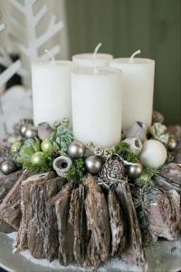 DIY Christmas candles decor aesthetic now with family - Lily Fashion Style