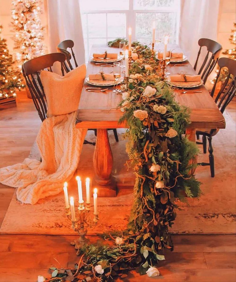 42 Vintage Christmas table setting and decoration ideas for 2022