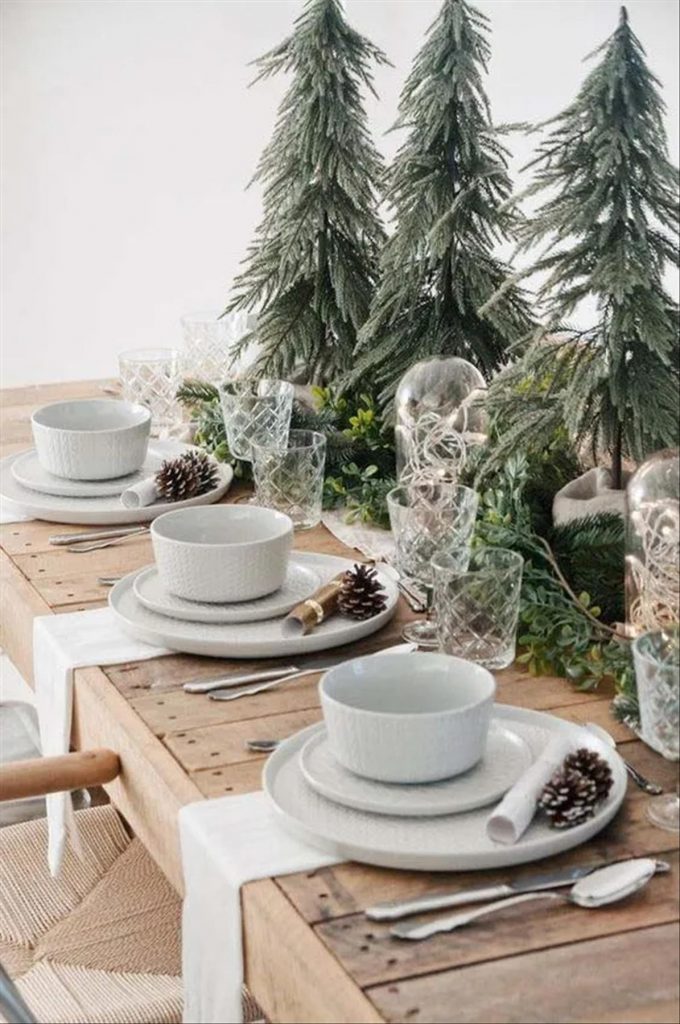 42 Vintage Christmas table setting and decoration ideas for 2022