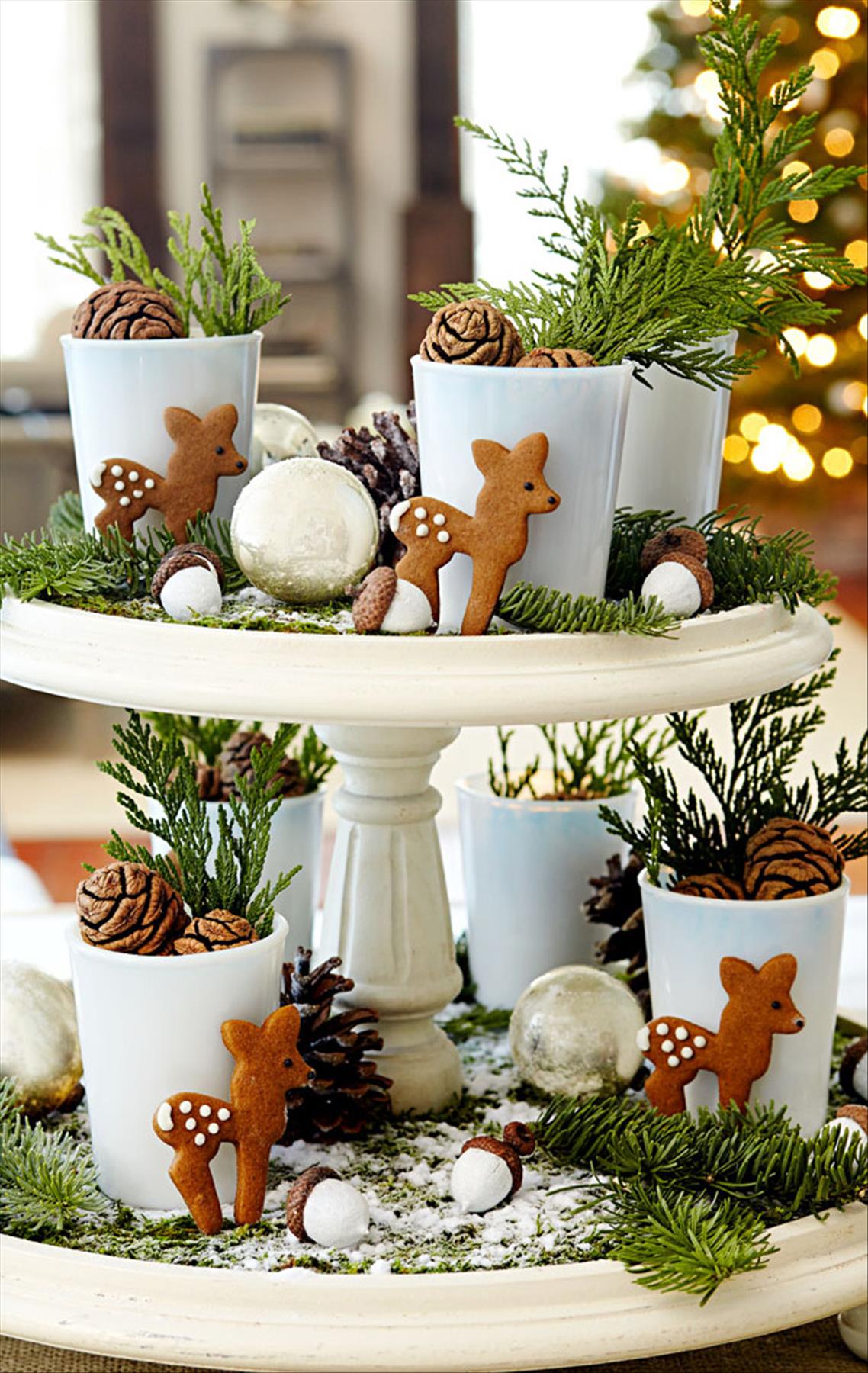 Pretty Christmas Centerpiece Ideas For Table in 2023